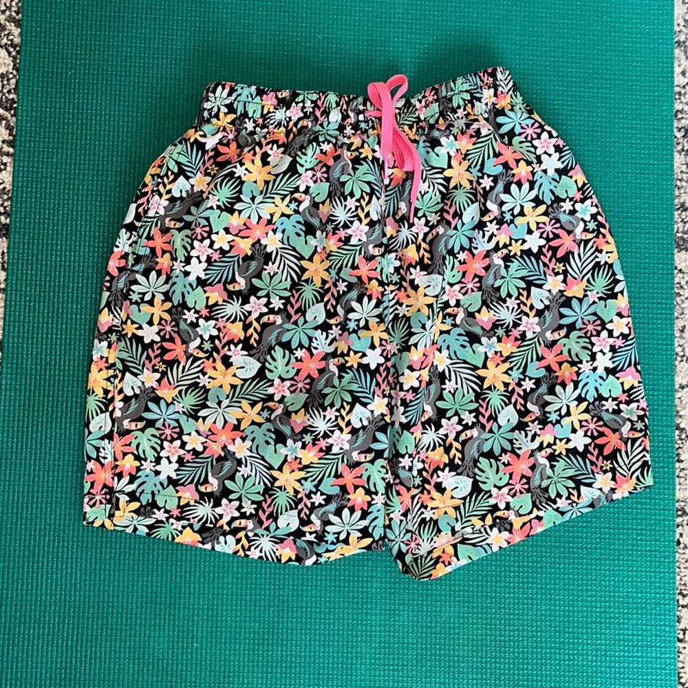 Chubbies size small mens swim trunks. Great shape. Tropical print.
